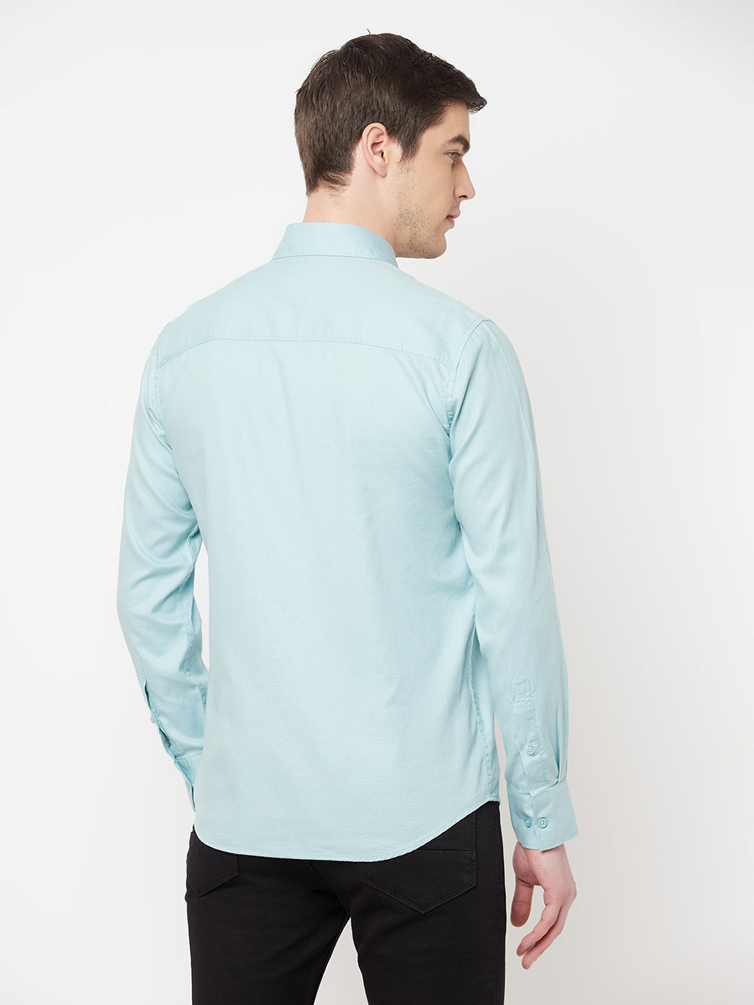 Blue Casual Shirt - Men Shirts