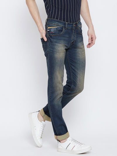 Blue Slim Fit Jeans - Men Jeans
