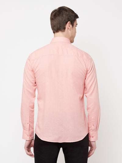 Pink Casual Shirt - Men Shirts