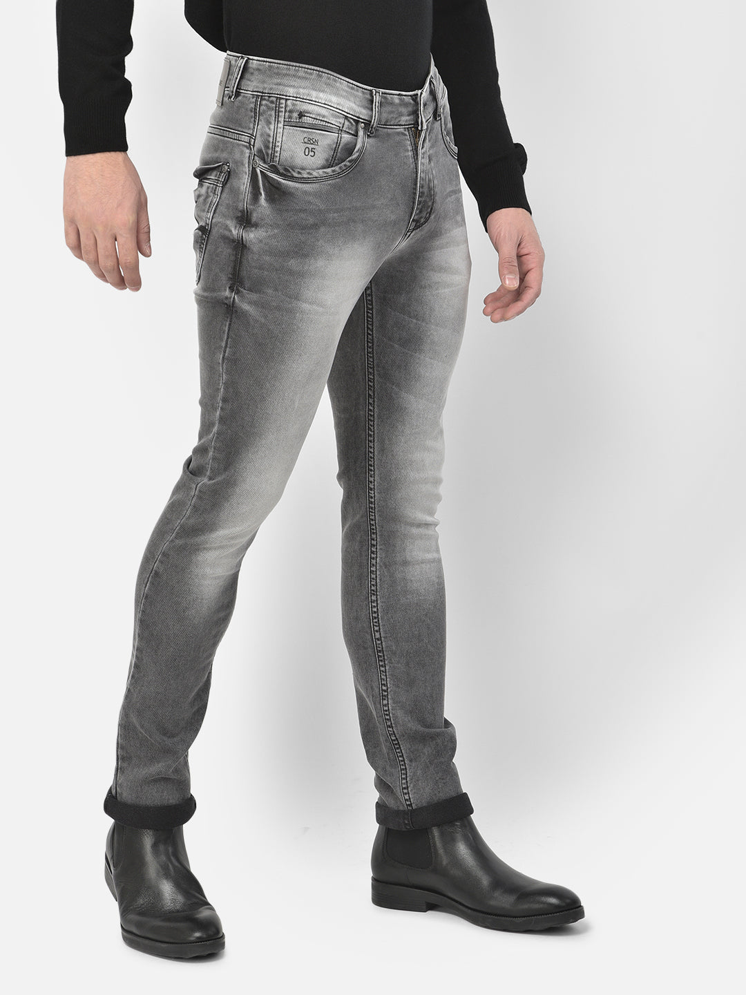 Grey Jeans - Men Jeans