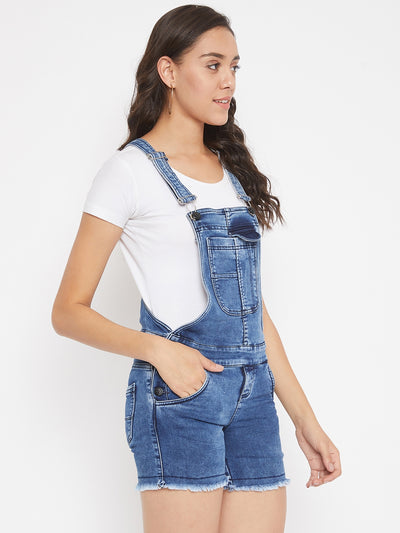 Denim Dungaree - Women Dungarees