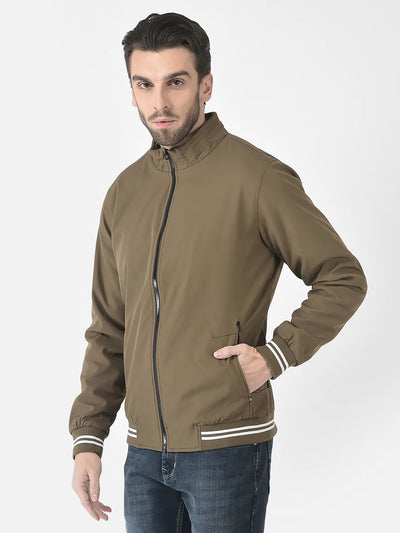  Khaki Bomber Jacket