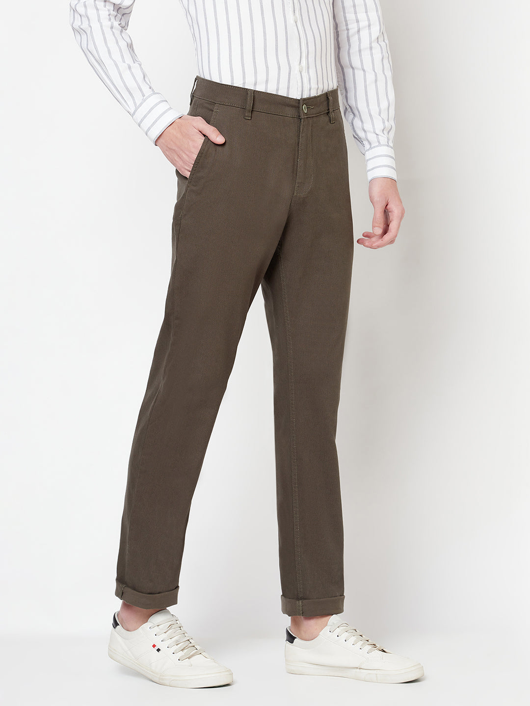 Brown Trousers - Men Trousers