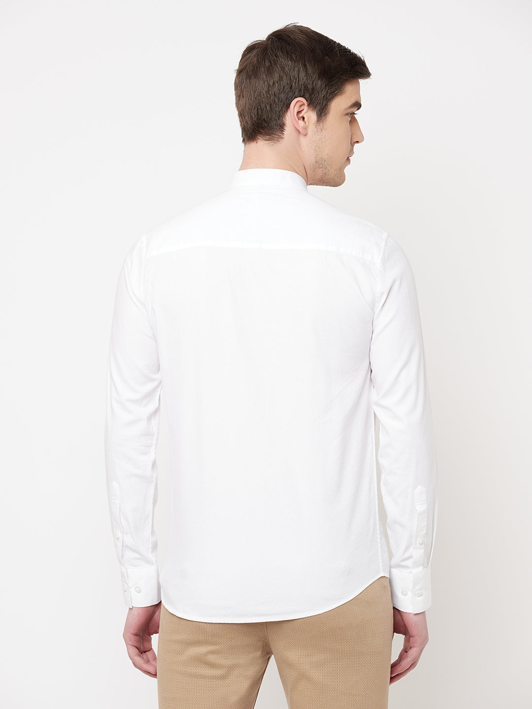 White Casual Shirt - Men Shirts