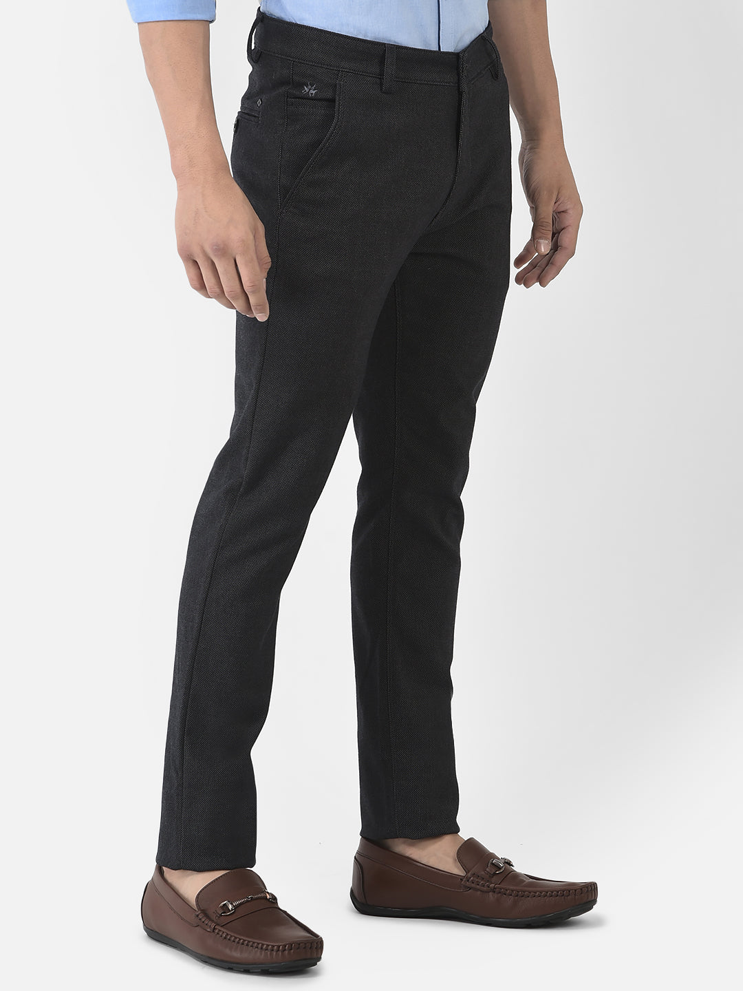  Black Trousers with 5 Pocket Styling