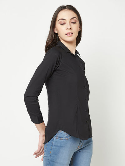  Black Slim Shirt