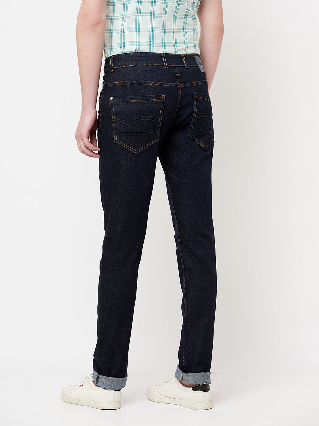 Navy Blue Jeans - Men Jeans