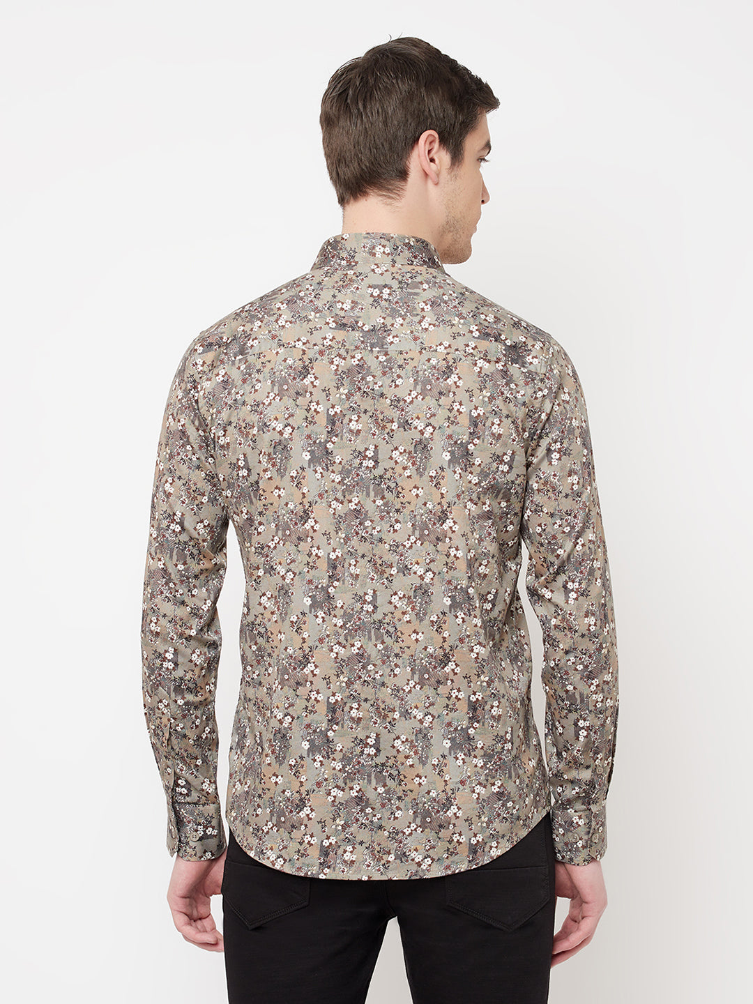 Multi-Color Floral Shirt - Men Shirts