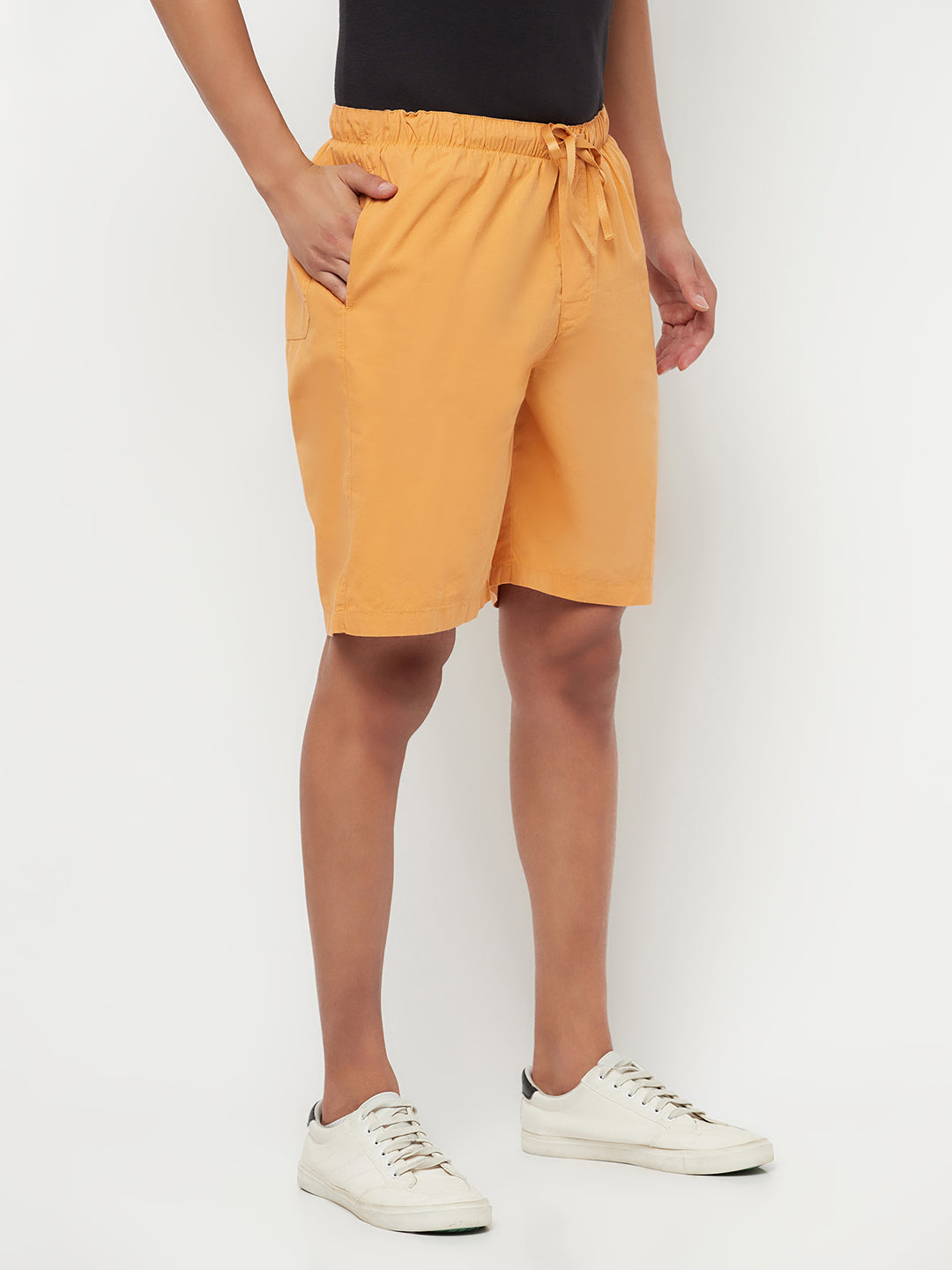 Orange Lounge Shorts - Men Lounge Shorts