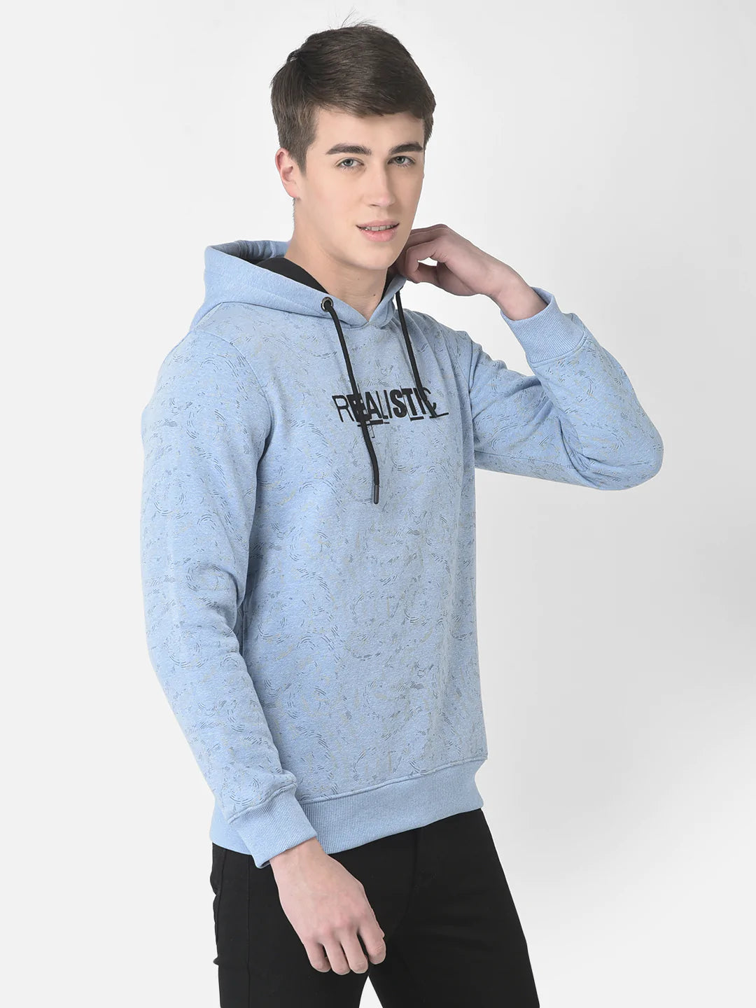  Blue Realistic Hoodie 