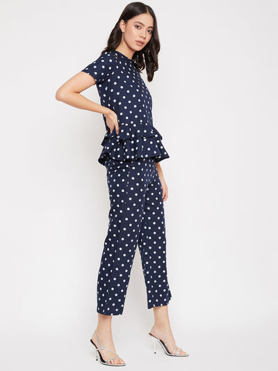 Polka Dots Co-ord set - Women Co-ord Sets