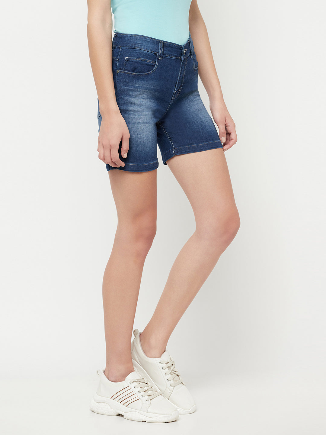 Blue Light Fade shorts - Women Shorts