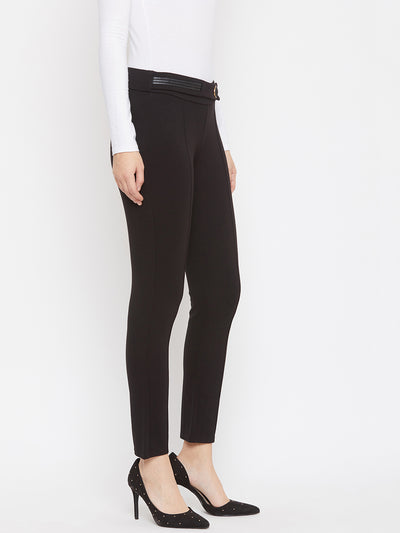 Black Smart fit Trousers - Women Trousers