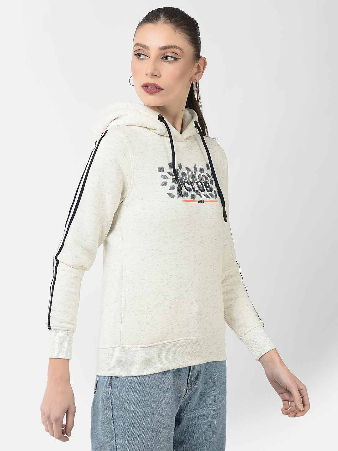  White Self-Love Hoodie
