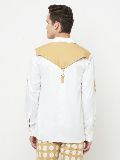 Nikhil Thampi Blazer Shirt - Men Shirts