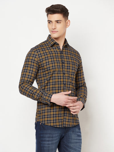 Multi Coloured Shepherd Checked Shirt - Men Shirts