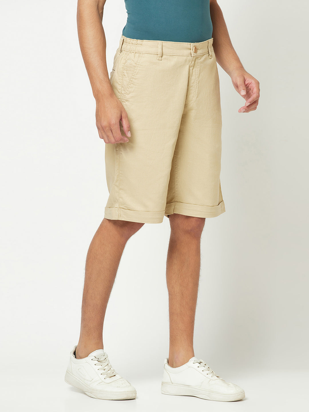  Basic Khaki Chino Shorts