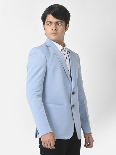 Sky Blue Blazer-Boys Blazer-Crimsoune Club