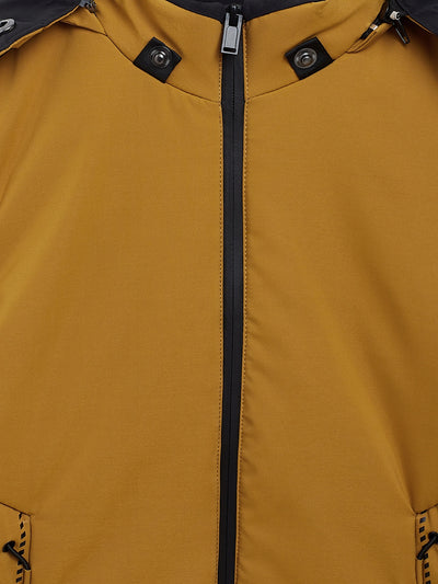 Mustard Detachable Hood Jacket - Boys Jacket