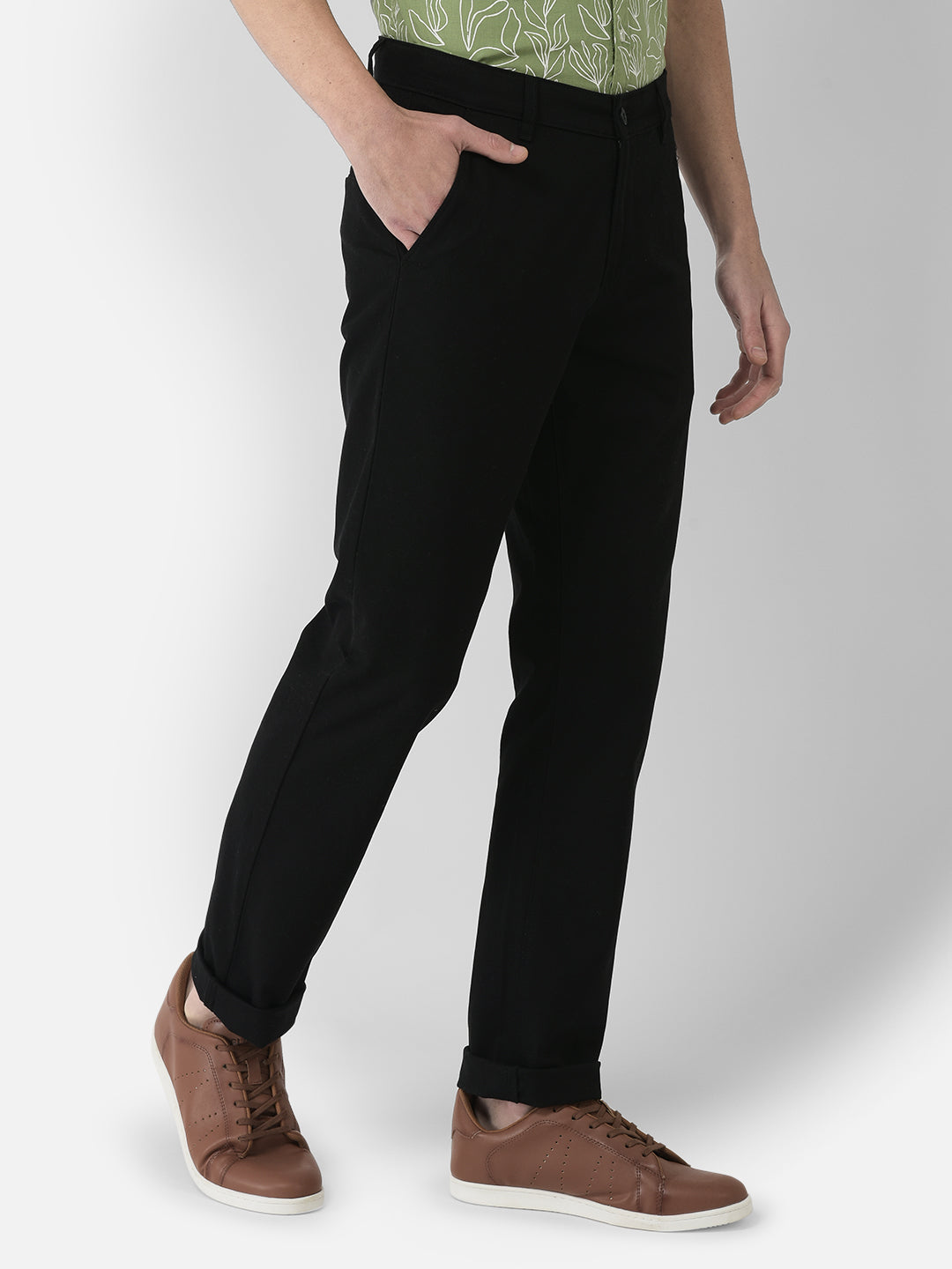  Black Chino Trousers 