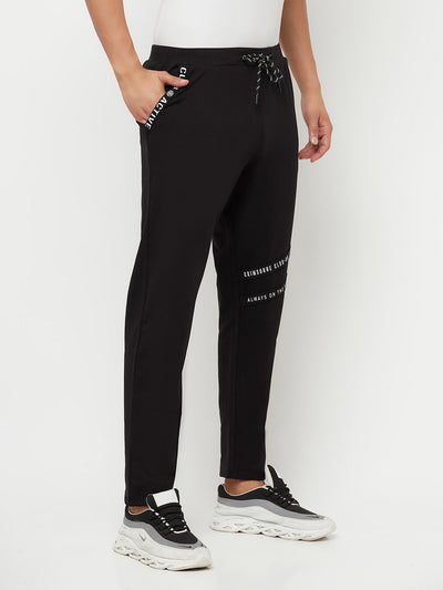 Black Track Pants - Men Track Pants