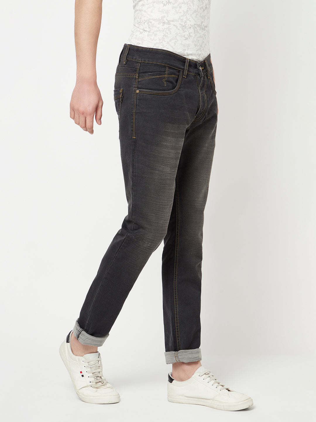 Black Light Fade Jeans - Men Jeans