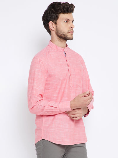 Pink Kurta - Men Kurtas