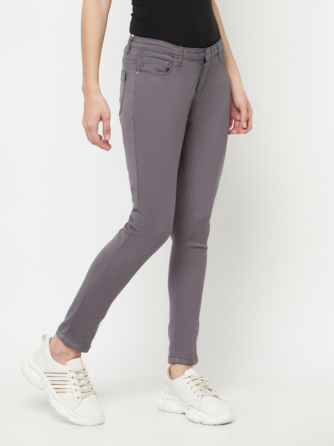 Grey Jeans - Women Jeans