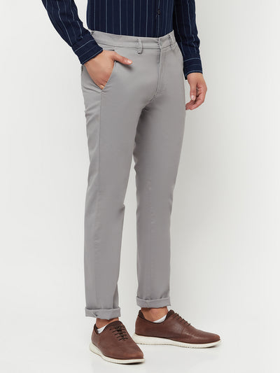 Grey Trousers - Men Trousers