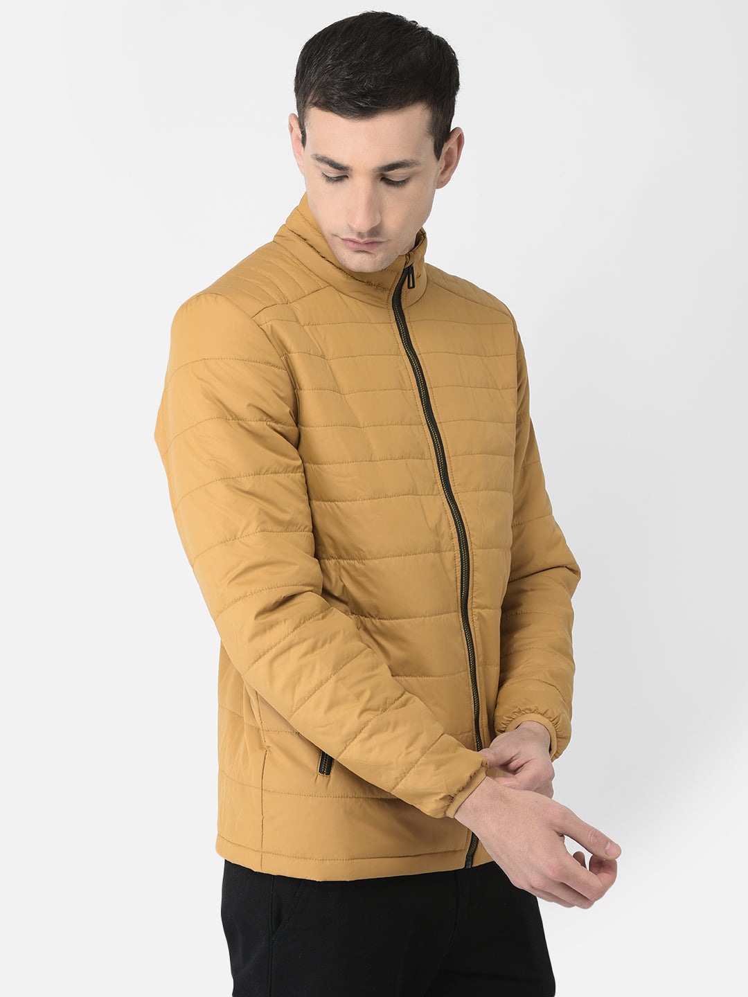  Light-Padding Tan Jacket 