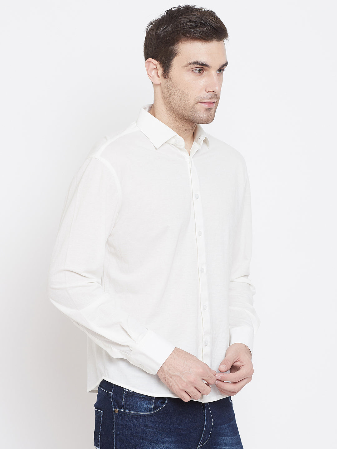White Formal Shirt - Men Shirts