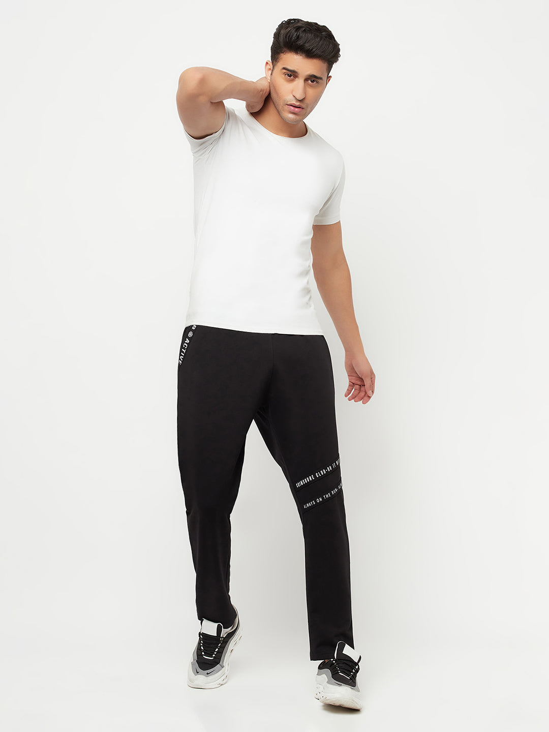 Black Track Pants - Men Track Pants