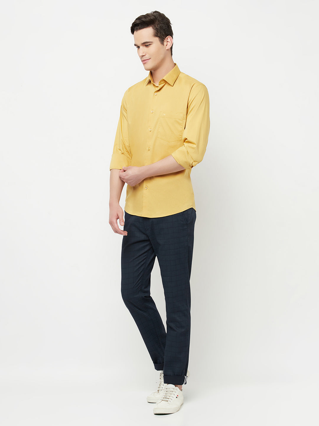 Yellow Shirt - Men Shirts