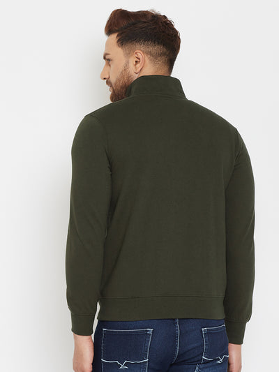 Olive Sweatshirt - Men Sweatshirts