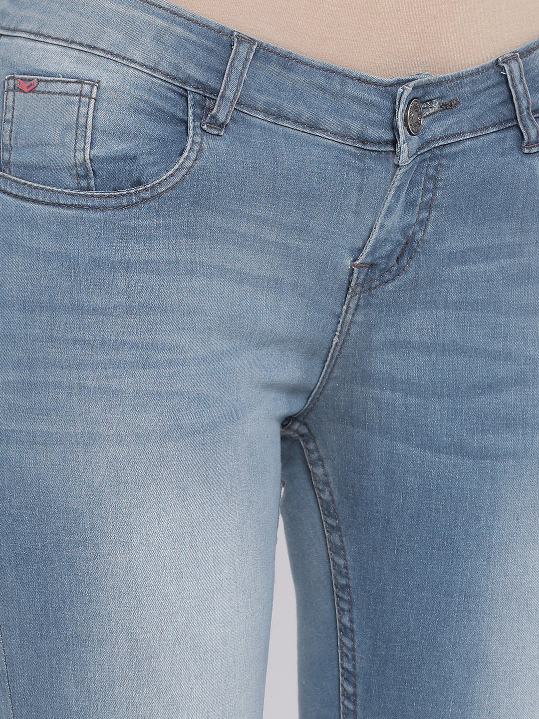 Blue Super Skinny Fit Jeans - Women Jeans