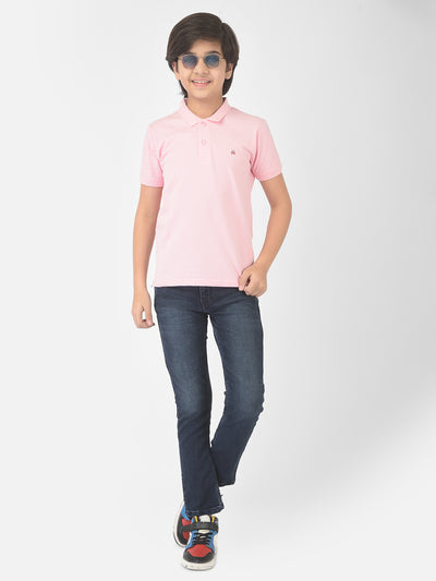 Pink Polo T-shirt - Boys T-Shirts