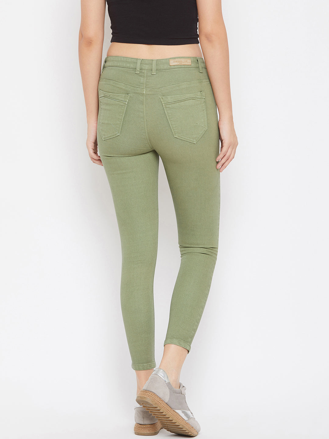 Olive Denim Superskinny - Women Jeans