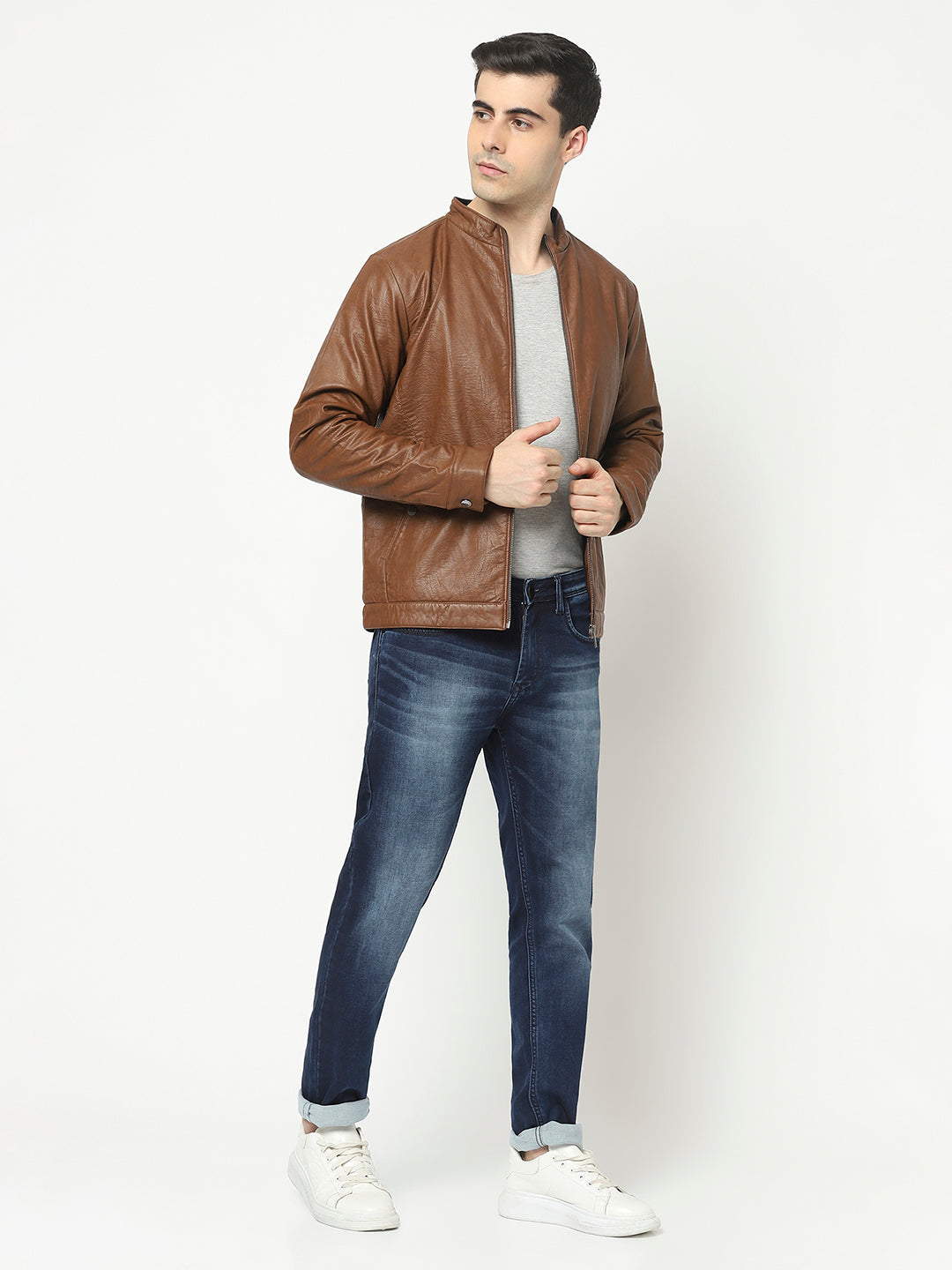  Brown Jacket in Leather