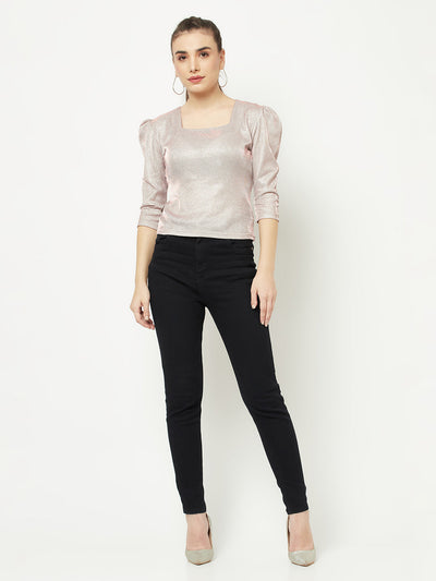  Pink Shimmer Top