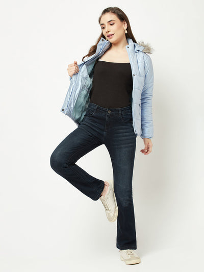   Light Blue Padded Jacket