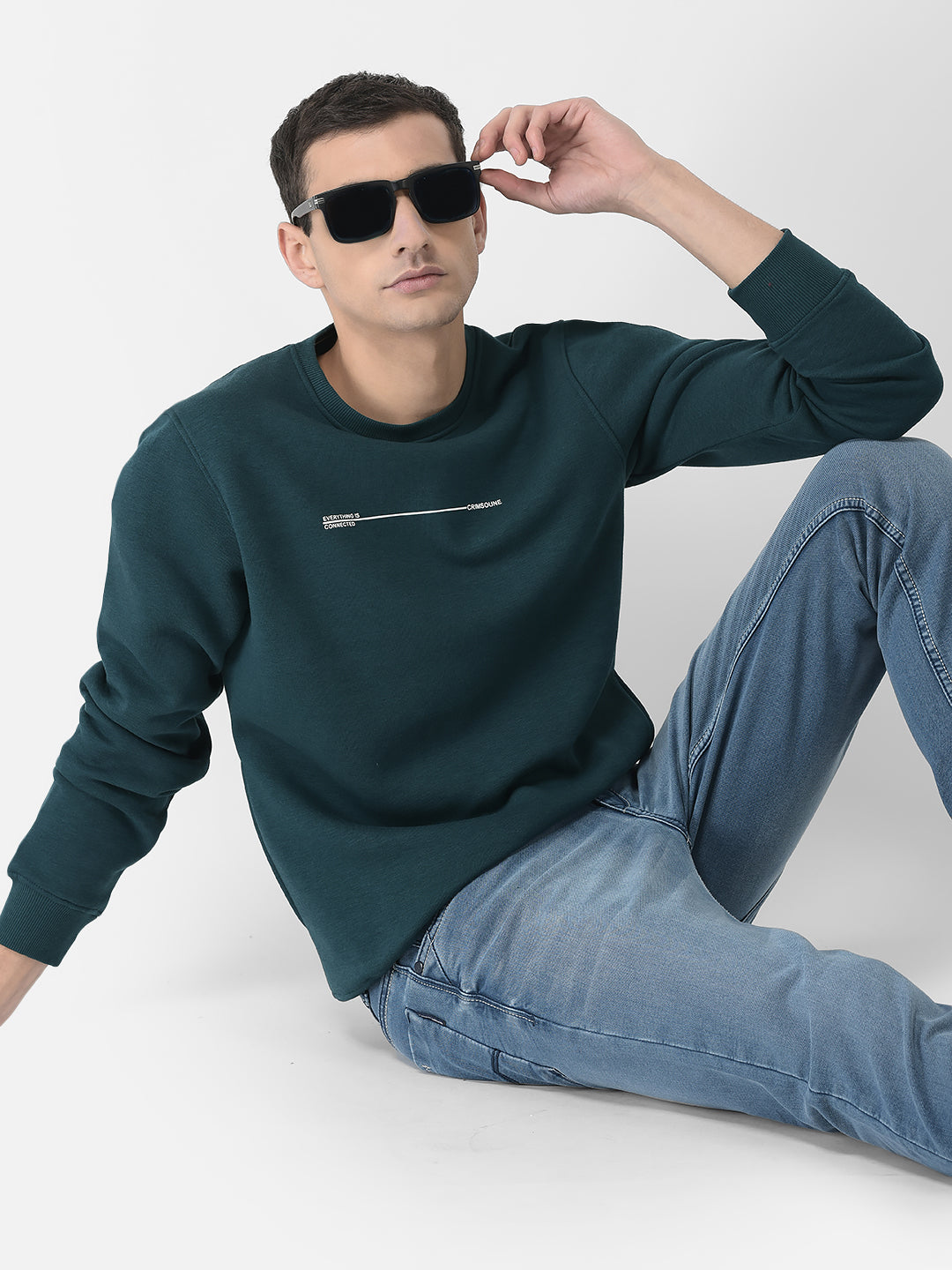  Teal Green Connection Sweatshirt