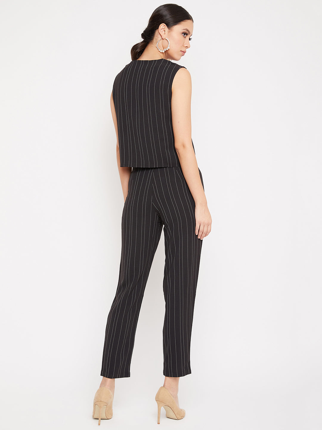Striped Co-ord Set - Women Co-ord Sets