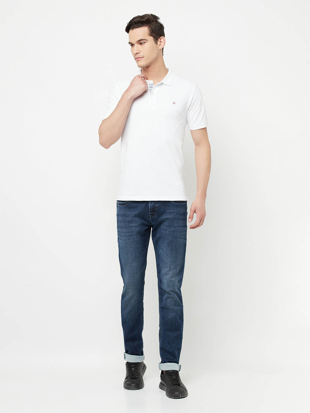 Blue Light Fade Jeans - Men Jeans