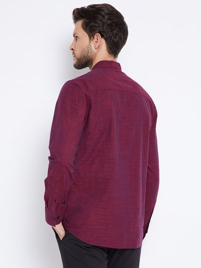 Maroon Kurta - Men Kurtas