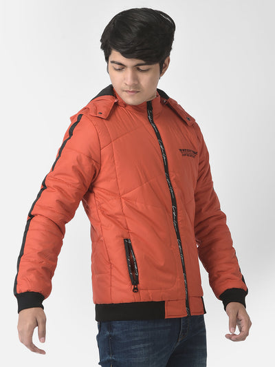  Orange Brand Typographic Jacket