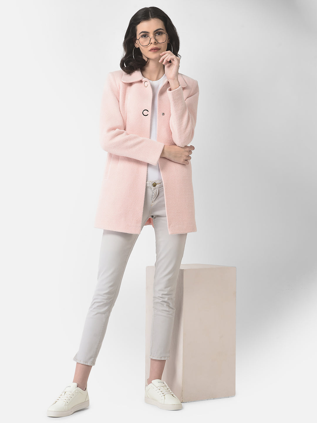  Baby Pink Overcoat