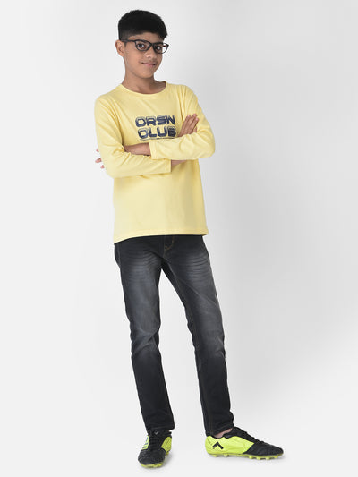 Heavy Fade Grey Jeans-Boys Jeans-Crimsoune Club