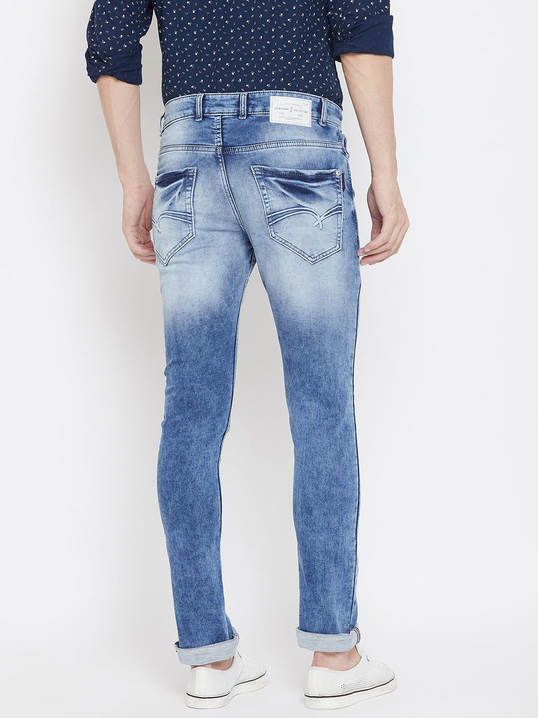 Blue Slim Fit Jeans - Men Jeans