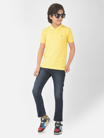 Yellow Polo T-shirt - Boys T-Shirts