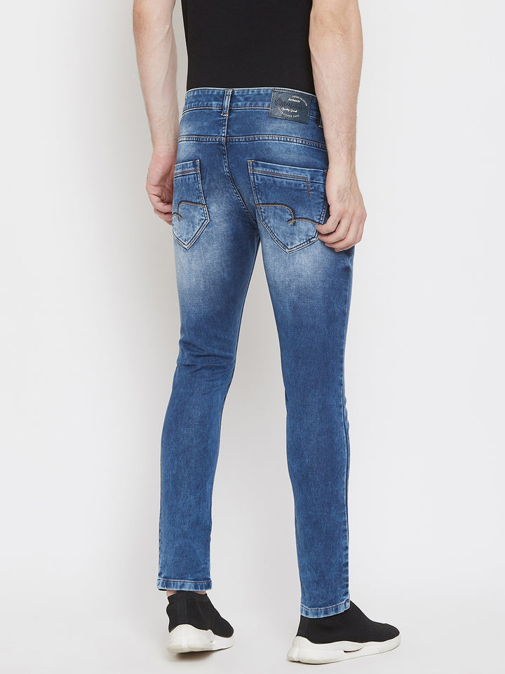 Blue Slim Fit Jeans - Men Jeans
